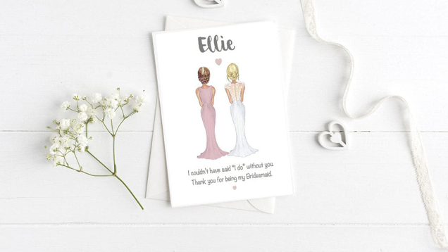 Thank You Card | $6 | Etsy